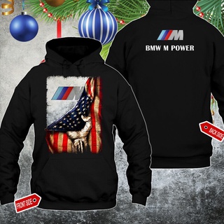 เสื้อกันหนาว มีฮู้ด ลายธงชาติ Bmw M Power M2 M3 M4 M5 M8 สําหรับผู้ชาย GT