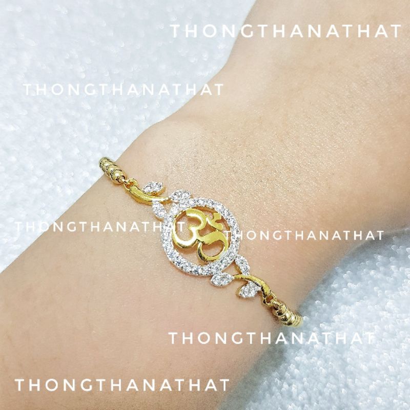 สร้อยข้อมือสายรูดโอม ใบมะกอก สัญลักษณ์พระพิฆเนศ คิดสมปรารถนา สายรูด โอม พระพิฆเนศ ข้อมือสายรูด สร้อยข้อมือโอม ใบมะกอก