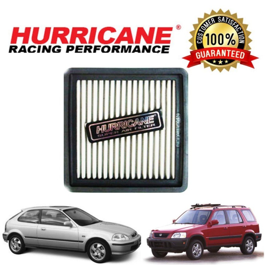 Best saller Hurricane 84-racing กรองอากาศ สเตนเลส civic96-2000 อะไหร่รถ มอไซด์ ชิ้นส่วนมอไซด์ โลโก้รถ logoรถ คันสตาร์ทเดิม สายเร่งชุด อุปกรณ์แต่งรถ