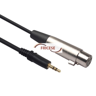 3 Pin Xlr Female To 3 . 5 mm 1 / 8 Inch Trs สายสัญญาณเสียงไมค์