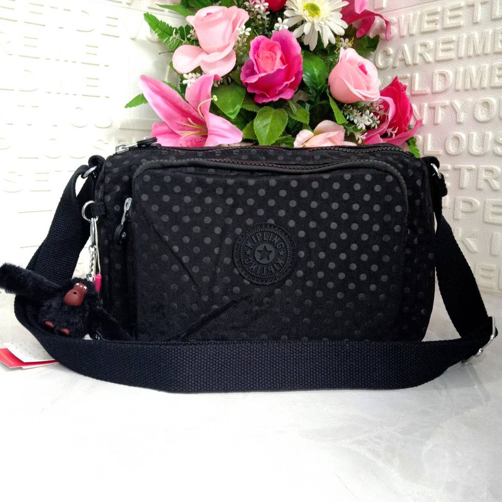 กระเป๋า kipling แท้ Reth คิปลิง คิปลิงค์แท้ กระเป๋าสะพายข้างผู้หญิงน่ารัก outlet ขนาดพอดี ช่องใส่เยอะ ตามฉบับเเบรนด์