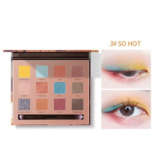 FOCALLURE Sunset Eyeshadow อายแชโดว์ เนื้อเเมท