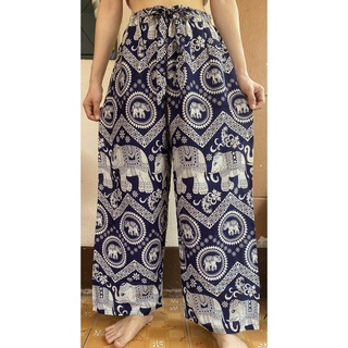 กางเกงขายาวผู้หญิง กางเกงสาวอวบ Elephant Pants/Harem pants/Thailand Pants/Yoga pants