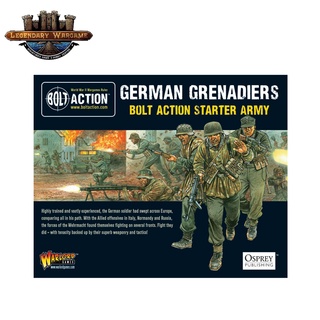 [พร้อมส่ง] WARLORD GAMES : GERMAN GRENADIERS STARTER ARMY โมเดลจำลอง