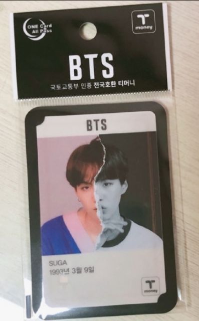 Bts Cu T Money Jin Official Photo Card Bangtan Boys Photocrd Tmoney