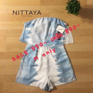 SALE ‼️ จั้มเกาะอกขาสั้น nittaya 990 เหลือ 800