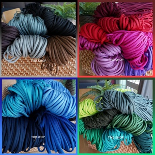 เชือก พาราคอร์ด สีพื้น Paracord 4MM, 7 strands