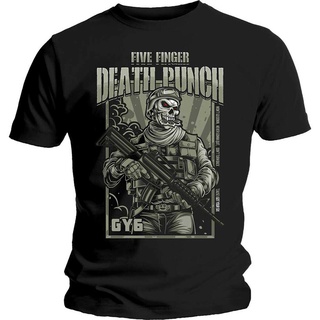 ขายดี เสื้อยืดลําลอง แขนสั้น พิมพ์ลายทหาร Death Punch War EBaejd81OMjnad37 สไตล์คลาสสิก สําหรับผู้ชายSize S-5XL