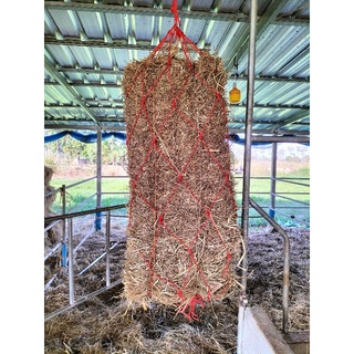 ถุงใส่ฟาง ตาข่ายใส่ฟาง แข็งแรง ราคาถูก by โชคฟาร์ม