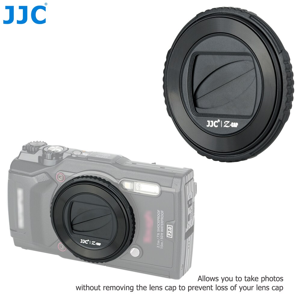 JJC Camera Auto Lens Cap Holder Cover for Olympus tg6 tg5 tg4 tg3 tg2 tg1 TG -6 TG-5 Replaces LB-T01 Lens Protector Acces | Shopee Thailand