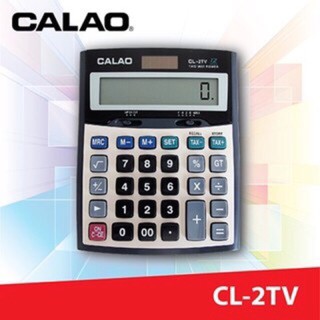 CALAO เครื่องคิดเลขตั้งโต๊ะ หน้าจอ 12 หลักCL-2TV