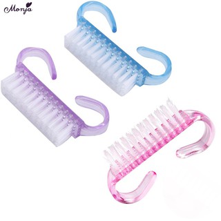 Monja แปรงขัดเล็บ ทําความสะอาดเล็บมือ เล็บเท้า ขนาดเล็ก 1 ชิ…