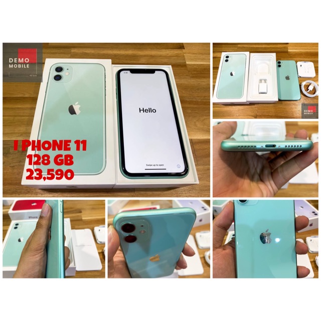 โทรศัพท์ I PHONE 11  128 GB  มือสอง ประกันศูนย์ไทย์