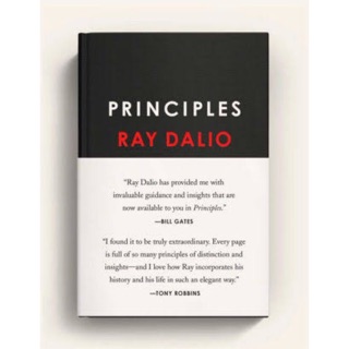 Principle Life and work by Ray Dalio หนังสือภาษาอังกฤษ มือหนึ่ง