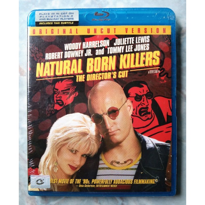 📀 BLU-RAY NATURAL BORN KILLERS : THE DIRECTOR'S CUT ✨สินค้าใหม่ มือ 1 อยู่ในซีล