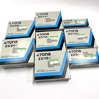 ลวดเย็บกระดาษ ลูกเเม็กซ์ ยี่ห้ออีโทน่า (Etona) ใช้กับเครื่องเย็บรุ่น E-70 E-100 E-160 E-260