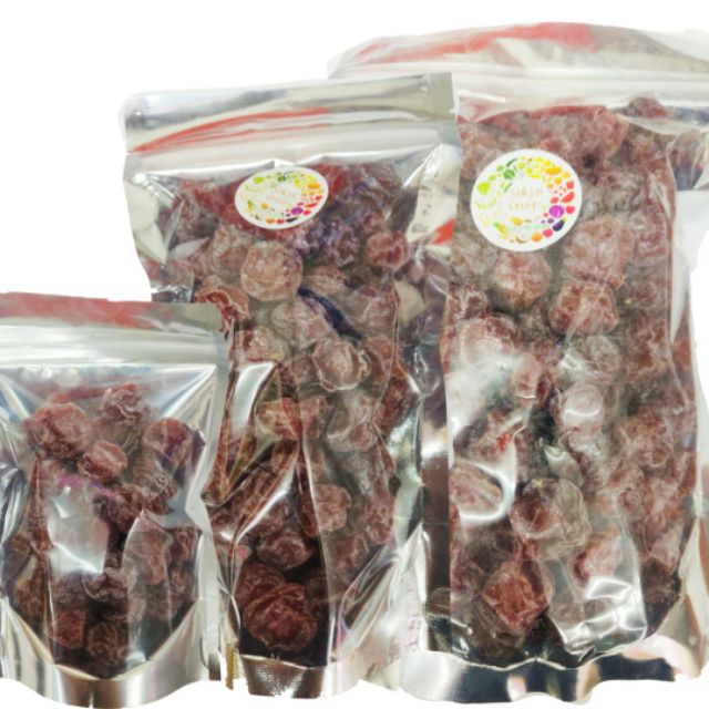 บ๊วยซากุระดำ 500 กรัม  พร้อมส่ง Dried fruit ผลไม้อบแห้ง บ๊วย บีวยรวม ขนม ของกินเล่น ราคา ถูกที่สุด ดีลบีเคเค แกลเลอรีภาพที่ 5