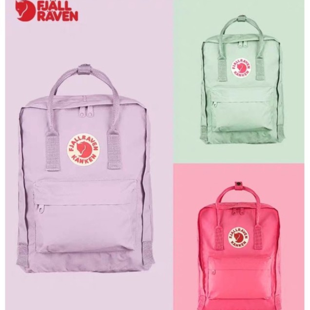 2025 สีใหม่ PROMO KANKEN มาพร้อมกล่องรับอย่างเป็นทางการ CLASSIC FJALLRAVEN KANKEN BACKPACK