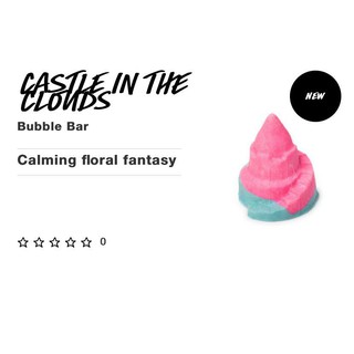 (ของใหม่) Lush Castle in the Clouds Bubble Bar 160g