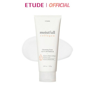 ETUDE Moistfull Collagen Cleansing Foam 150ML อีทูดี้ โฟมล้างหน้า