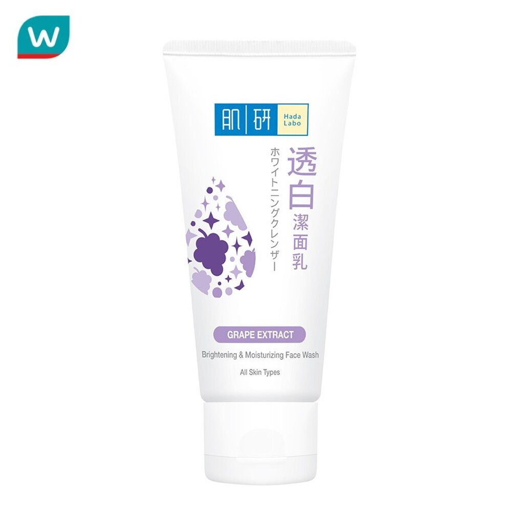 Hada Labo ฮาดะ ลาโบะ ไบรท์เทนนิ่ง แอนด์ มอยเจอไรซิ่ง เฟส วอช 50 กรัม