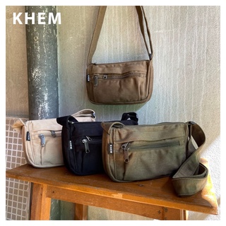 กระเป๋าสะพายข้าง KHEM รุ่น5890 จุของได้เยอะมาก สินค้าขายดีประจำร้าน