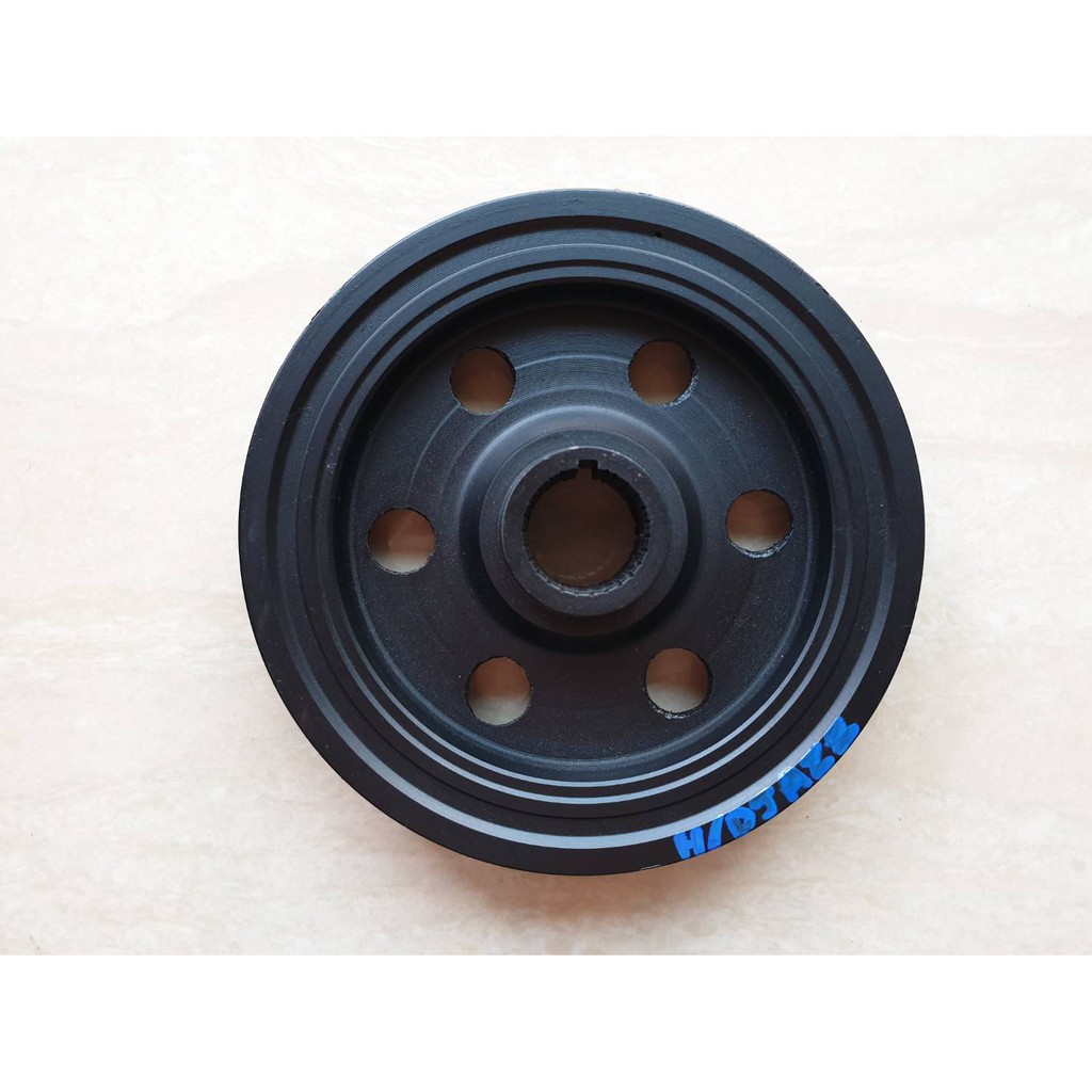 มู่เลย์หน้าเครื่อง (มู่เลย์ข้อเหวี่ยง) HONDA JAZZ,CITY ปี2003-2007,L15A ราคาตัวละ 850บาท