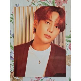 [พร้อมส่ง] โปสเตอร์ A4 จองโฮ Jungho ATEEZ 2021 Seasons Greetings ATEEZ Company Workshop Mini Poster