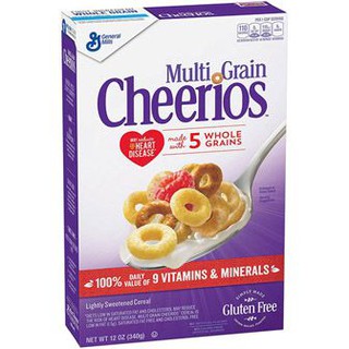 อาหารเช้าซีเรียลCheerios Multi Grain Cereal 340g