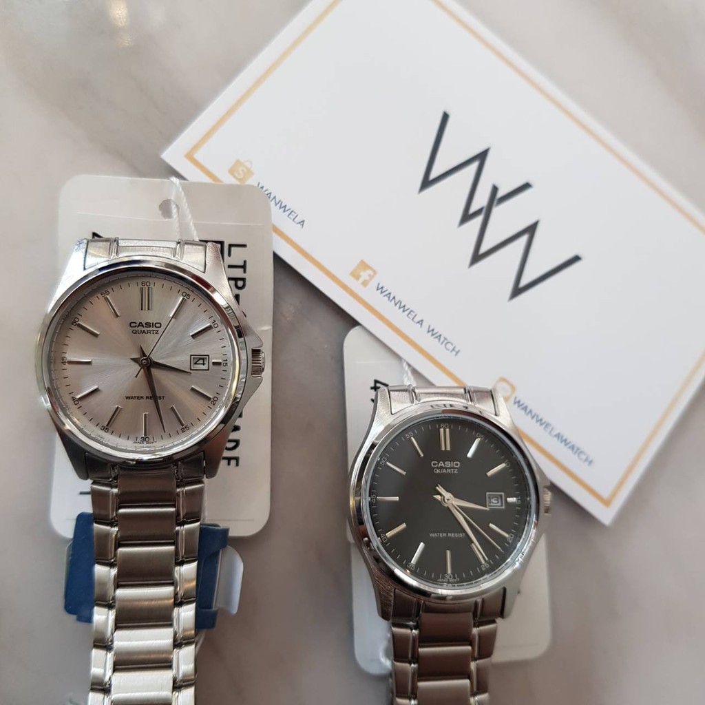 ของแท้ นาฬิกาข้อมือ Casio ผู้หญิง รุ่น LTP-1183 (สายสแตนเลส)