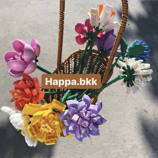 พร้อมส่ง💖 brick flower ดอกไม้ flower ตัวต่อดอกไม้ ดอกไม้ต่อได้ diy ดอกไม้ตัวต่อ Botanical Collection