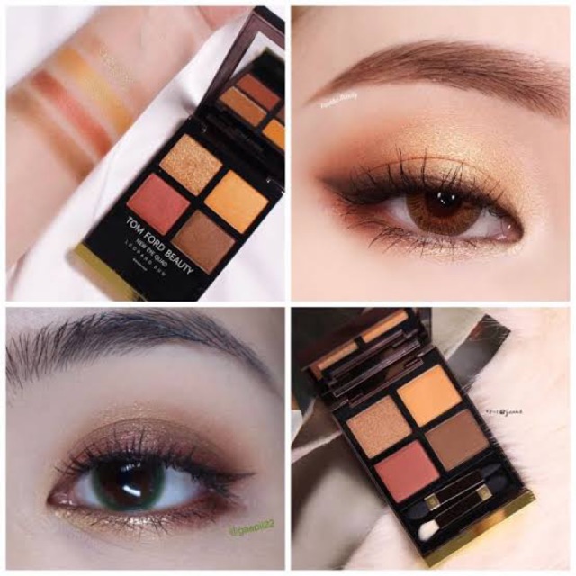 TOM FORD LEOPARD SUN EYE COLOR QUAD | Shopee Thailand