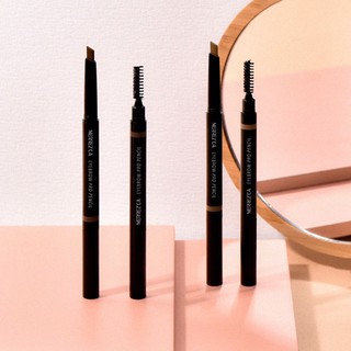 PBCOSMOSHOP Merrezca Eyebrow Pro Pencil Merrezca perfect brow เมอร์เรซกา ดินสอเขียนคิ้ว เนื้อฝุ่น หัวตัด เส้นคม สีแน่น