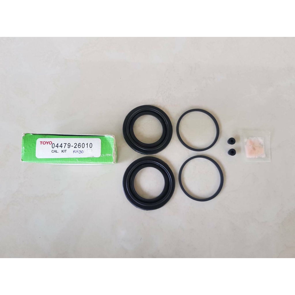 ชุดซ่อมยางดิสเบรคหน้า TOYOTA RN30,1L ยี่ห้อ TOYO JAPAN ชุดละ180บาท