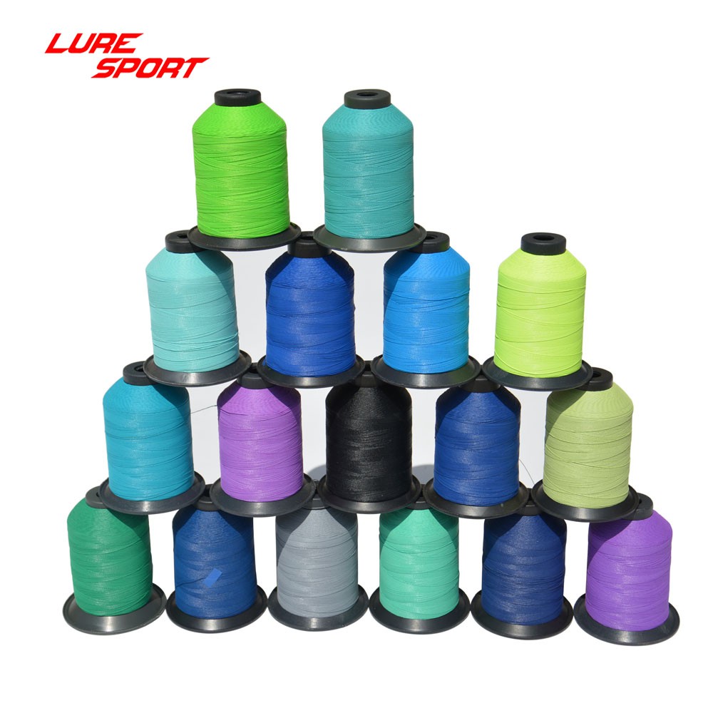 LureSport ด้ายไนลอน 1500m 210D 150D 70D Tying ห่อด้าย binding คู่มือ Rod อาคารส่วนประกอบซ่อม DIY อุปกรณ์เสริม