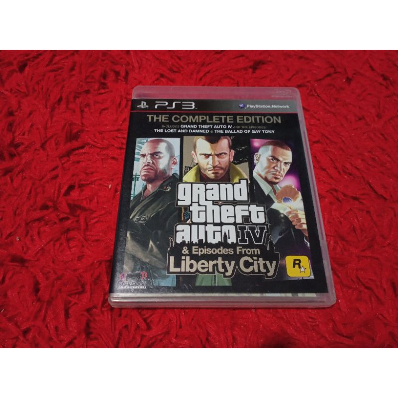 แผ่น PS3 GTA IV The Complete Edition