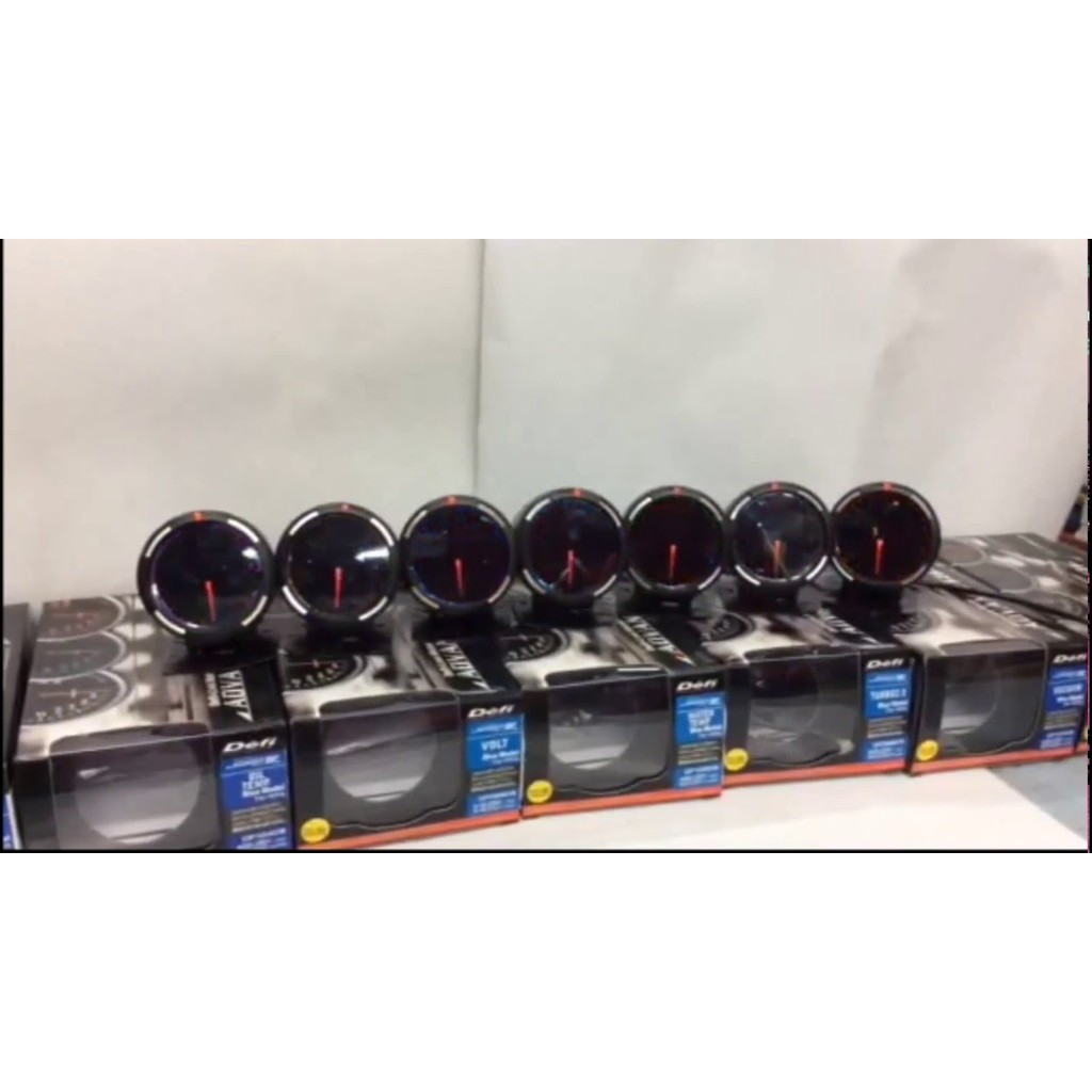 Defi Meter Advance BF 7 colour vacuum volt oil temp rpm tacho oil Press boost turbo speed meter (Tha