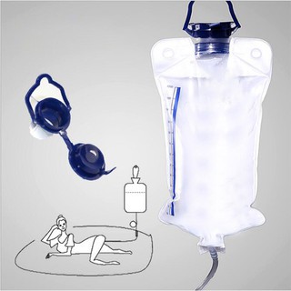 Enema Reusable Colon Enema Bag ชุดทำความสะอาด