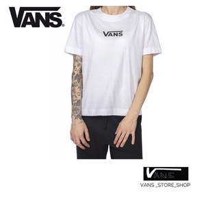 เสื้อยืดVANS CAMISETA AIRBONE V BOXY WHITE สินค้ามีประกันแท้สะดวกสบาย