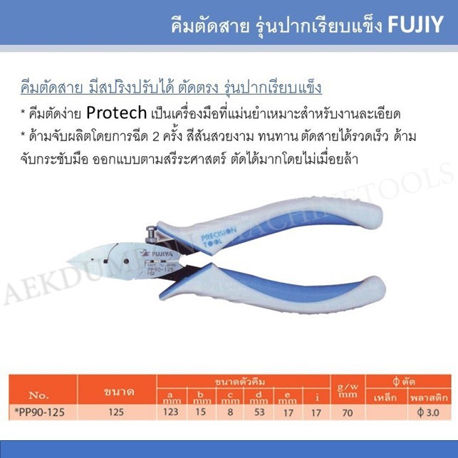 คีม FUJIYA รุ่น PP90-125