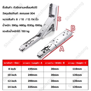 ชั้นวางของติดผนัง พับเก็บได้ ใช้กับเหล็กฉากรับชั้น มีสีน้ำตาล เหลืองชั้นวาง รองรับได้100กกWood Shelf