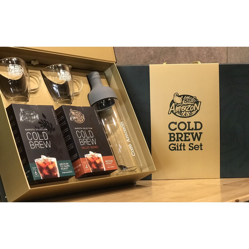 amazon cold brew gift set อเมซอน โควด บรูว กาฟสกัดเย็น ชุดกาแฟอเมซอน