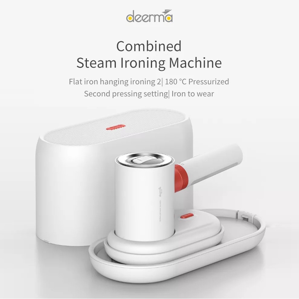 Xiaomi Deerma DEM-HS200 2 in 1 เตารีดไอน้ํามัลติฟังก์ชั่นแบบพกพา ...
