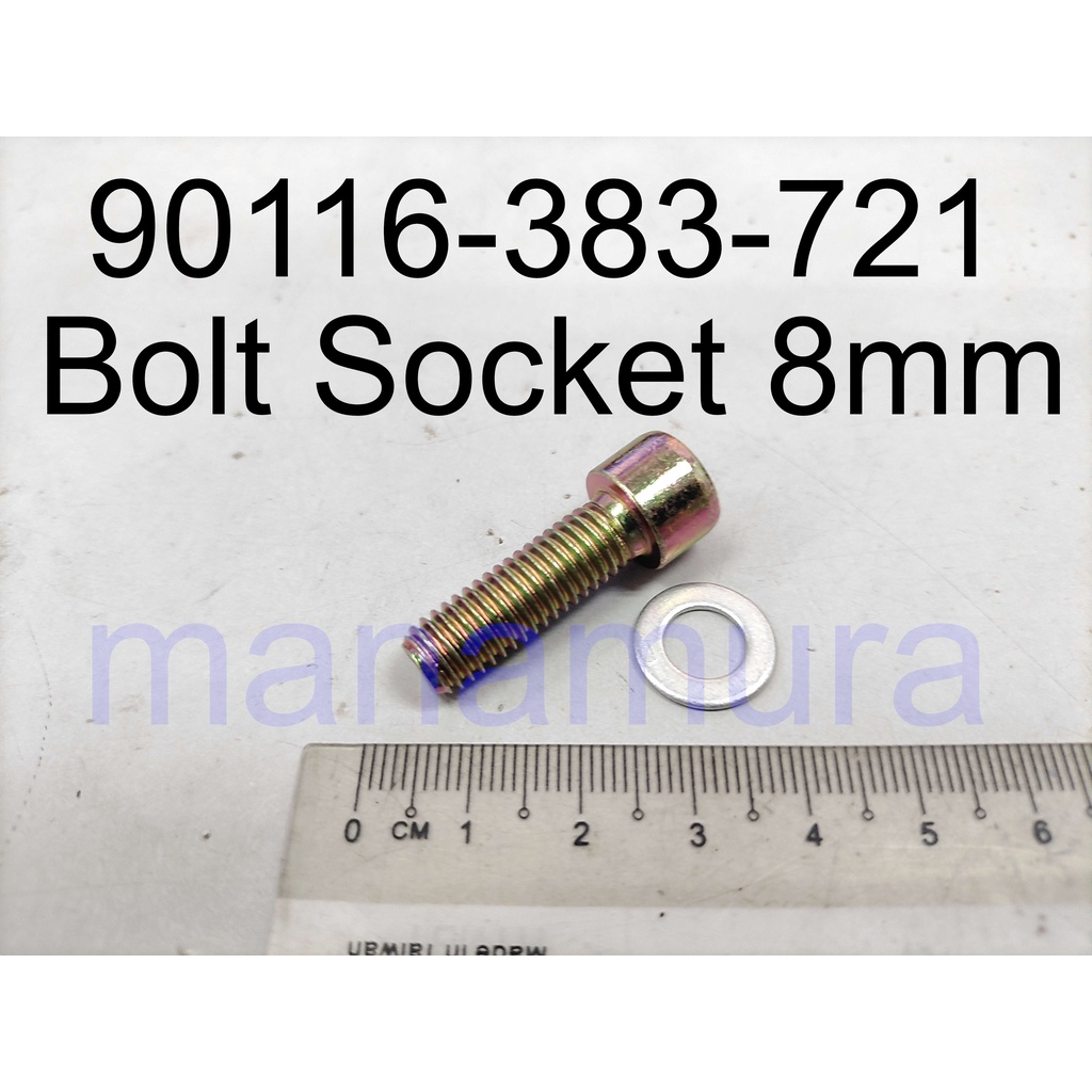 สลักอัลเลนก้นส้อม, ซ็อกเก็ตสายฟ้า 8 มม. 90116-383-721