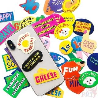 ❉ VSCO - Colorful Healing English Word Letters สติ๊กเกอร์ ❉ 36Pcs/Set DIY Decals สติ๊กเกอร์ for Album Diary Laptop Scrapbooks Skateboard