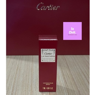 Cartier La Panthere Eau De PARFUM 2ml.