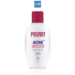 Peurri Ance Cleanser 100 ml. - เพียวรี แอคเน่ คลีนเซอร์ เจลทำความสะอาดผิวหน้า และ ผิวกายสำหรับ ผิวแพ้ง่าย 1 ขวด 100 มล.