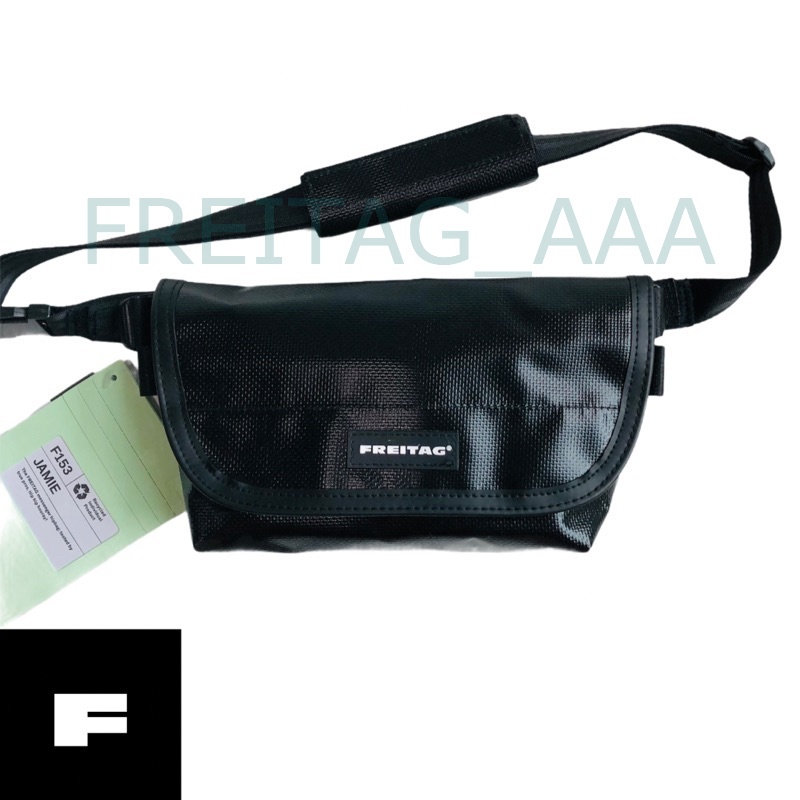 FREITAG รุ่น F40 JAMIE BLACK สีดำล้วน มีชื่อรุ่น บนTAG ตรงเป๊ะ แบบใน SHOP แถมดันทรงฟรี!