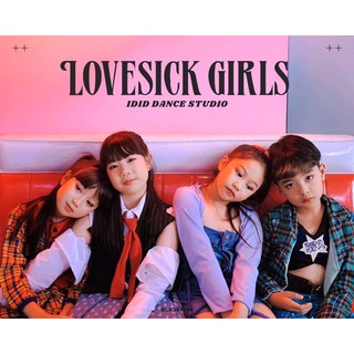 ชุดเด็ก Black Pink ( เพลง Love Sick Girls )