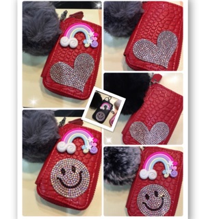 💓กระเป๋าพวงกุญแจรีโมทรถ+กุญแจบ้าน💓ราคา 350 บาท🎀ฟรีค่าems30฿